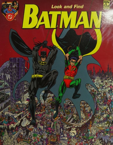 Batman Look and Find — Golden Press