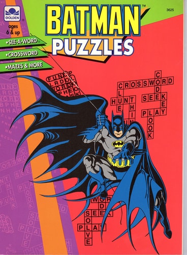 Batman Puzzles — Golden Books