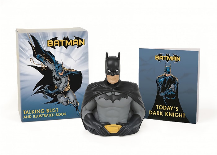 Batman: Talking Bust and Illustrated Book — Matthew Manning