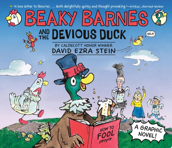Beaky Barnes and the Devious Duck A Graphic Novel — David Ezra Stein