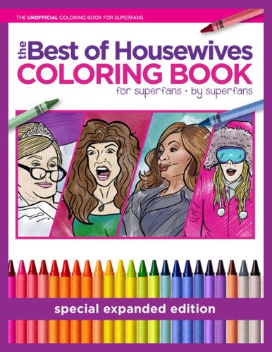 Best of Housewives Coloring Book — Hello Harlot