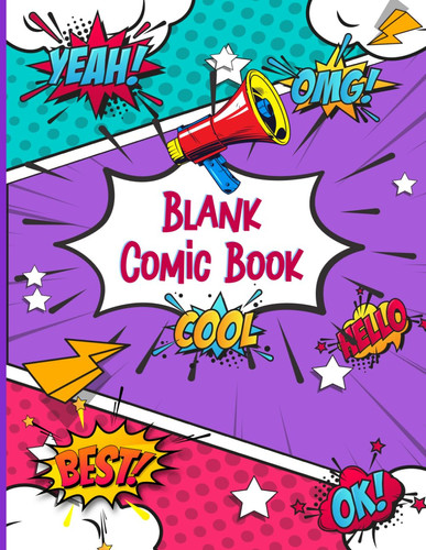 Blank Comic Book: Create Your Own Comic — LLC, MMAC