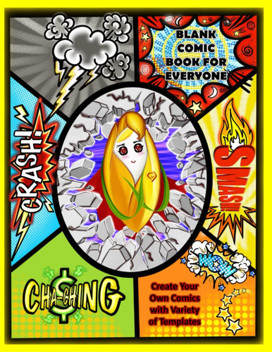 Blank Comic Book for Everyone Create Your Own Comics with Variety of Templates, How to Create Comics, Comic & Manga Journal Notebook — London & Lex Surprises