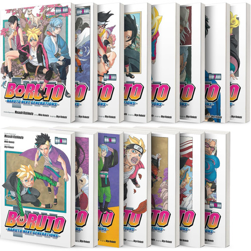 Boruto: Naruto Next Generations Series, Set of 15 Books (Vol. 1 – Vol. 15) by Ukyo Kodachi — Ukyo Kodachi