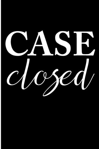 Case Closed Blank Lined Journal – Lawyer Journal, Gifts for Lawyers — Daniel Timothy