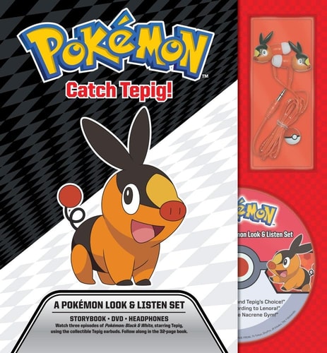 Catch Tepig! A Pokémon Look & Listen Set — . Pikachu Press
