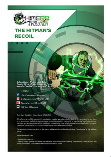 Chimera Evolution Chimera Evolution Chapter 2: The Hitman’s Recoil — Julius Blair