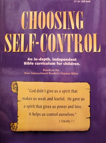 Choosing Self-Control — Kaye Freeman