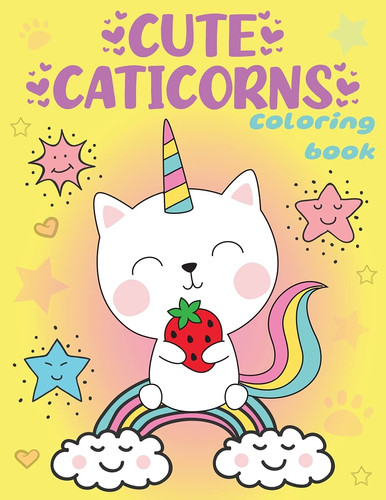 Cute Caticorns Coloring Book — Lucky Craft Media