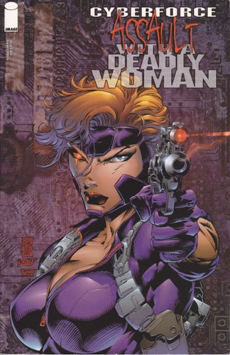 Cyber Force Assault with a deadly woman — Marc Silvestri