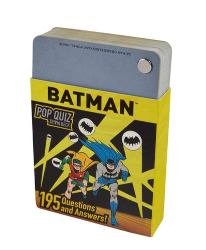 DC Comics: Batman Pop Quiz Trivia Deck — Mike Avila