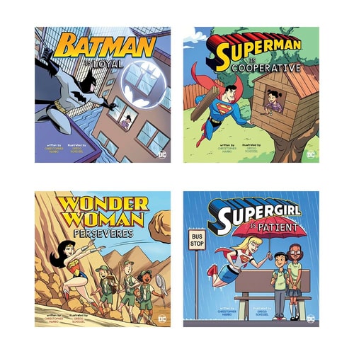 DC Super Heroes Character Education — Christopher Harbo