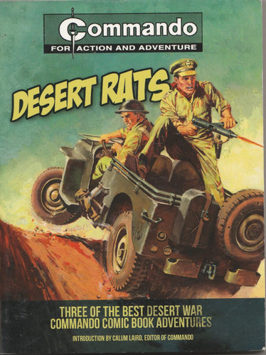 Desert Rats! Three of the Best Desert-War Commando Comic Book Adventures — Calum Laird