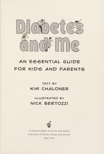 Diabetes and Me An Essential Guide for Kids and Parents — Kim Chaloner