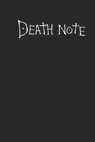 Diario Scuola DEATH NOTE 10 Mesi – Copertina Rigida E Regole All’interno! Agenda Anime/Manga Style — Pi Tri