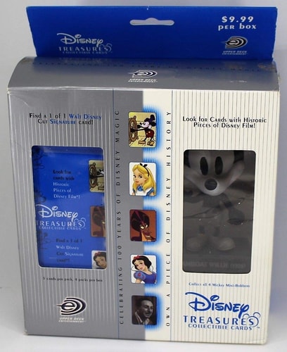 Disney Treasures Collectible Cards Deluxe Set: Bonus Mini-Bobber (Mickey Mouse) — Upper Deck