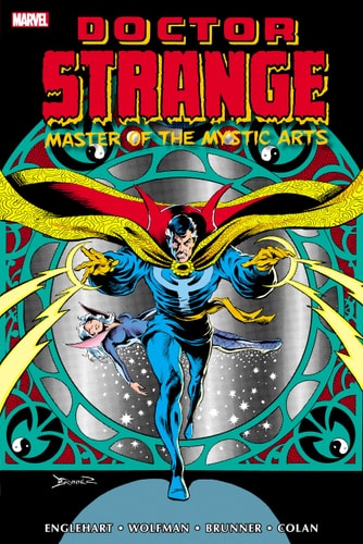 Doctor Strange: Master of the Mystic Arts Omnibus Vol. 1 Frank Brunner Doctor Strange and Clea Cover — Steve Englehart