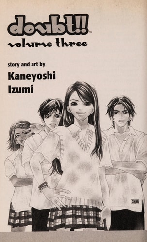 Doubt!! Vol. 3 — Kaneyoshi Izumi