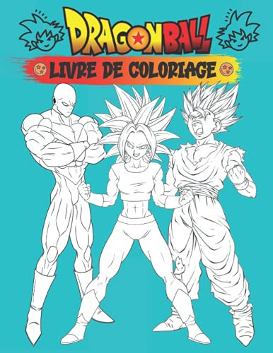 Dragon Ball Livre de Coloriage Livre de Coloriage Manga , Coloriage Dragon Ball , Personnages Dragon Ball À Colorier — Coloring Anime Press