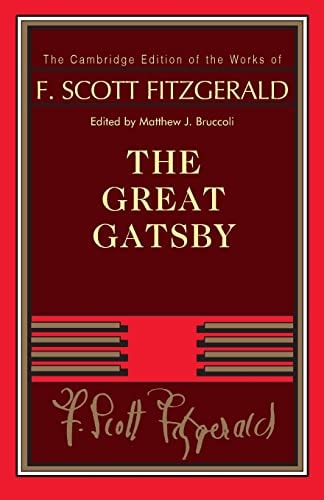 F. Scott Fitzgerald: The Great Gatsby — F. Scott Fitzgerald
