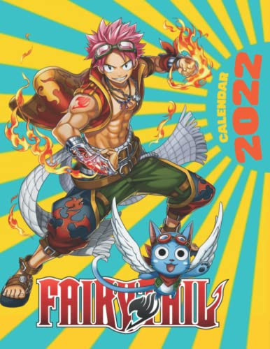 Fairy Tail Calendar 2022-2023: Fairy Tail OFFICIAL 2022 Calendar – Anime Manga Calendar 2022-2023, Calendar Planner – Kalendar calendario calendrier … Supplies) – January 2022 to December 2023 — Calender, Fairy Tail