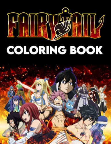 Fairy Tail Coloring Book: Magical Book with Wonderful Character with Color Pages to Kids, Childs and All Ages To Drawing. 2022 — Diaz, Mori