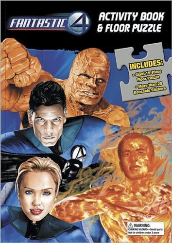 Fantastic 4 Activity Book and Floor Puzzle — Meredith Books