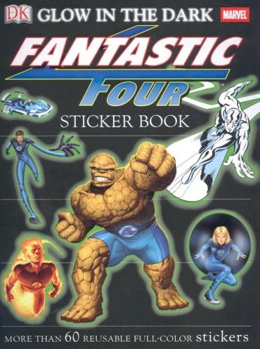 Fantastic Four Glow in the Dark Sticker Book — DK Publishing