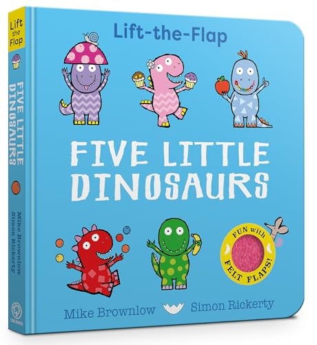 Five Little Dinosaurs Lift-the-Flap — Mike Brownlow