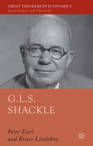 G.L.S. Shackle — P. Earl