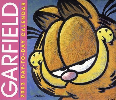 Garfield 2003 Day-To-Day Block Calendar — Davis, Jim