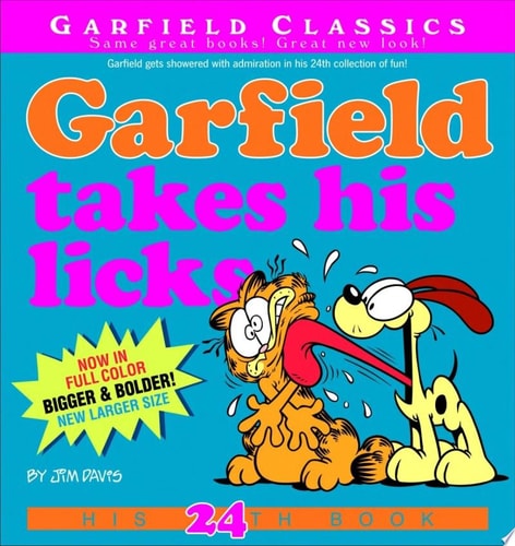 Garfield Takes His Licks His 24th Book — Jim Davis