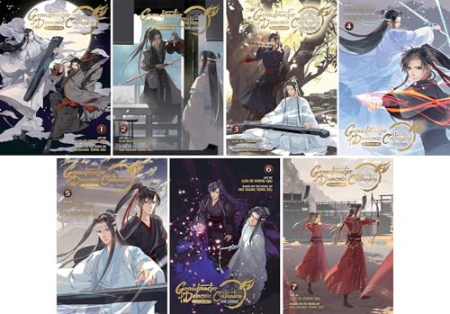 Grandmaster of Demonic Cultivation: Mo DAO Zu Shi Series Vol. 1-7, 7 Books Collection Set, by Mo Xiang Tong Xiu(the Comic / Manhua) — Mo Xiang Tong Xiu