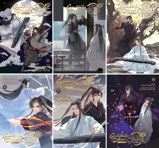 Grandmaster of Demonic Cultivation Series, Collection Set of 6 Books. Mo Dao Zu Shi Vol. 1-6 by Mo Xiang Tong Xiu — Mo Xiang Tong Xiu