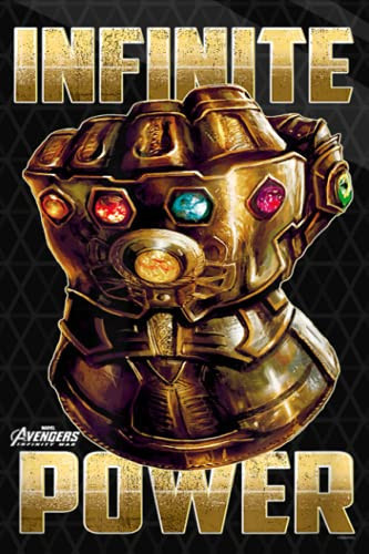 Gratitude Journal – Avengers Infinity War Infinite Power Graphic — GARCIA, KELLY