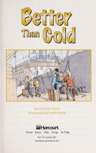 Harcourt School Publishers Trophies On Level Individual Reader Grade 3 Better Than Gold — HSP
