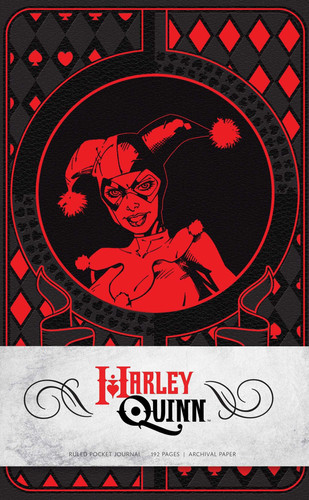 Harley Quinn Ruled Pocket Journal — Matthew K. Manning