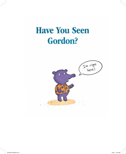 Have You Seen Gordon? — Adam Jay Epstein