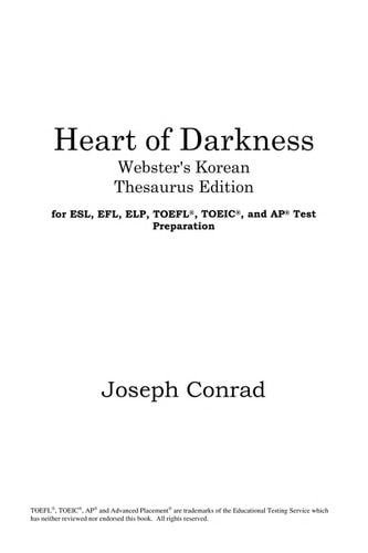 Heart of darkness — Joseph Conrad