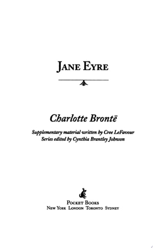 Jane Eyre Enhanced with an Excerpt from The Madwoman Upstairs — Charlotte Bronte