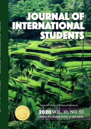 Journal of International Students Vol 10 No S3 (2020): Special Edition | Bahasa Indonesia — Krishna Bista