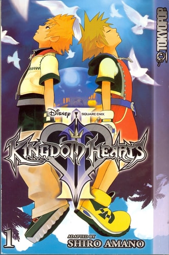 Kingdom Hearts II vol 1 SCHOLASTIC Edition — Shiro Amano