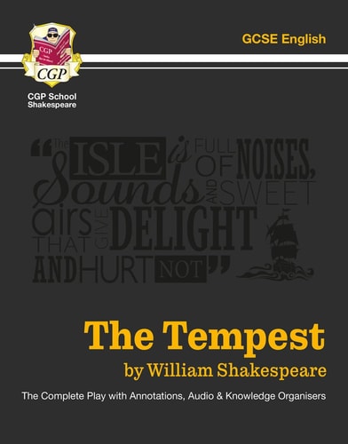 Ks3 English Shakespeare the Tempest Complete Play (with Notes) – the Comple — Cgp Books