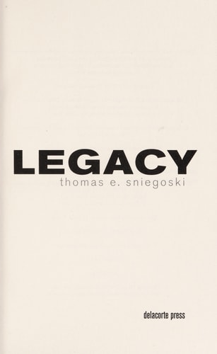 Legacy — Tom Sniegoski