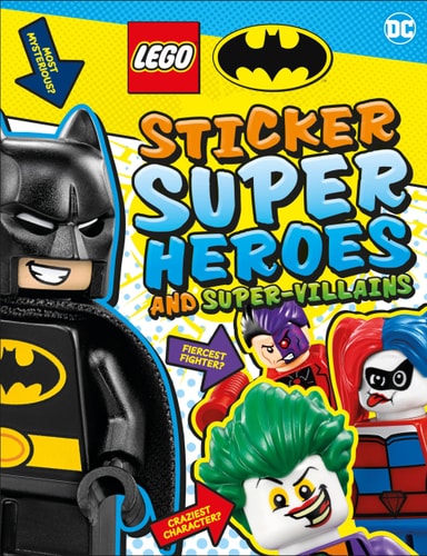 LEGO Batman Sticker Super Heroes and Super-Villains — DK