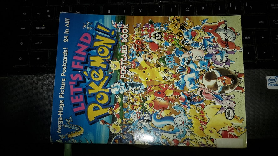 Let’s Find Pokemon! Postcard Book — Kazunori Aihara