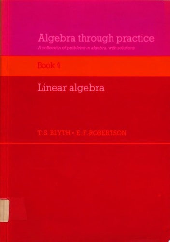 Linear Algebra — Thomas Scott Blyth