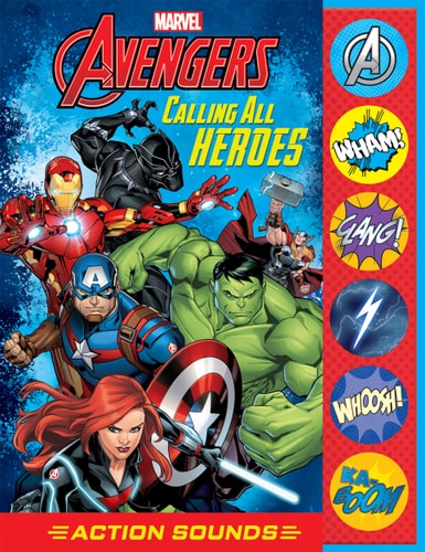 Marvel Avengers: Calling All Heroes Action Sounds Sound Book — Pi Kids