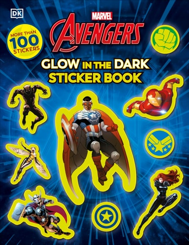 Marvel Avengers Glow in the Dark Sticker Book With More Than 100 Stickers — unknown author