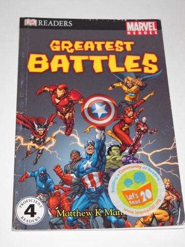 Marvel Heroes Greatest Battles — Matthew K. Manning